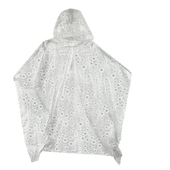 NEW M&M's Red Rain Poncho Ball One Size - Picture 3 of 11